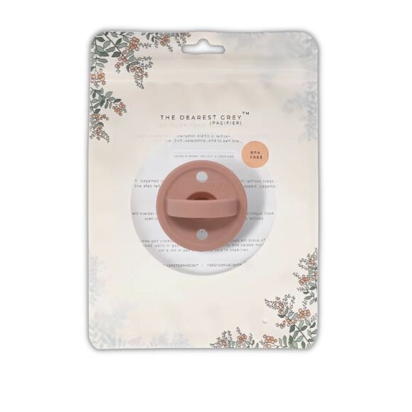 The dearest grey | Mod Classic Pacifier | mauve - Picture 1 of 3